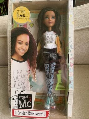 Project Mc2 Bryden Bandweth™ Doll - Black Hair with Teal and Silver Accents